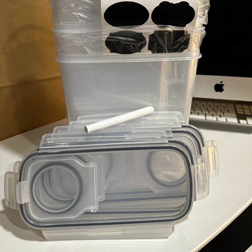1-Chef's Counter Dry Storage Containers
